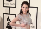 Manika Red Carpet Grammy Awards silver outfit 3