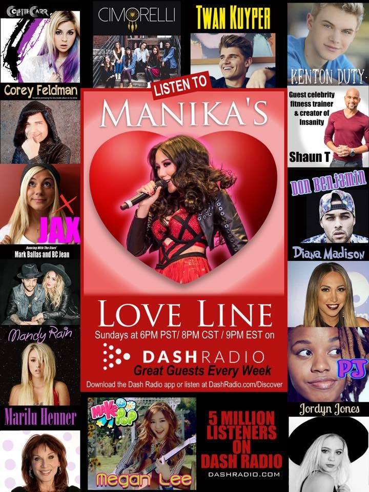 Manikas Love Line Dash Radio